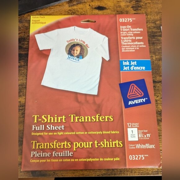 T-Shirt Transfers Full Sheet (7 Sheets Remaining) - Picture 4 of 4